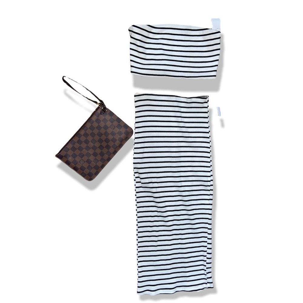 Akira Rehab Two Piece MIDI Skirt Set